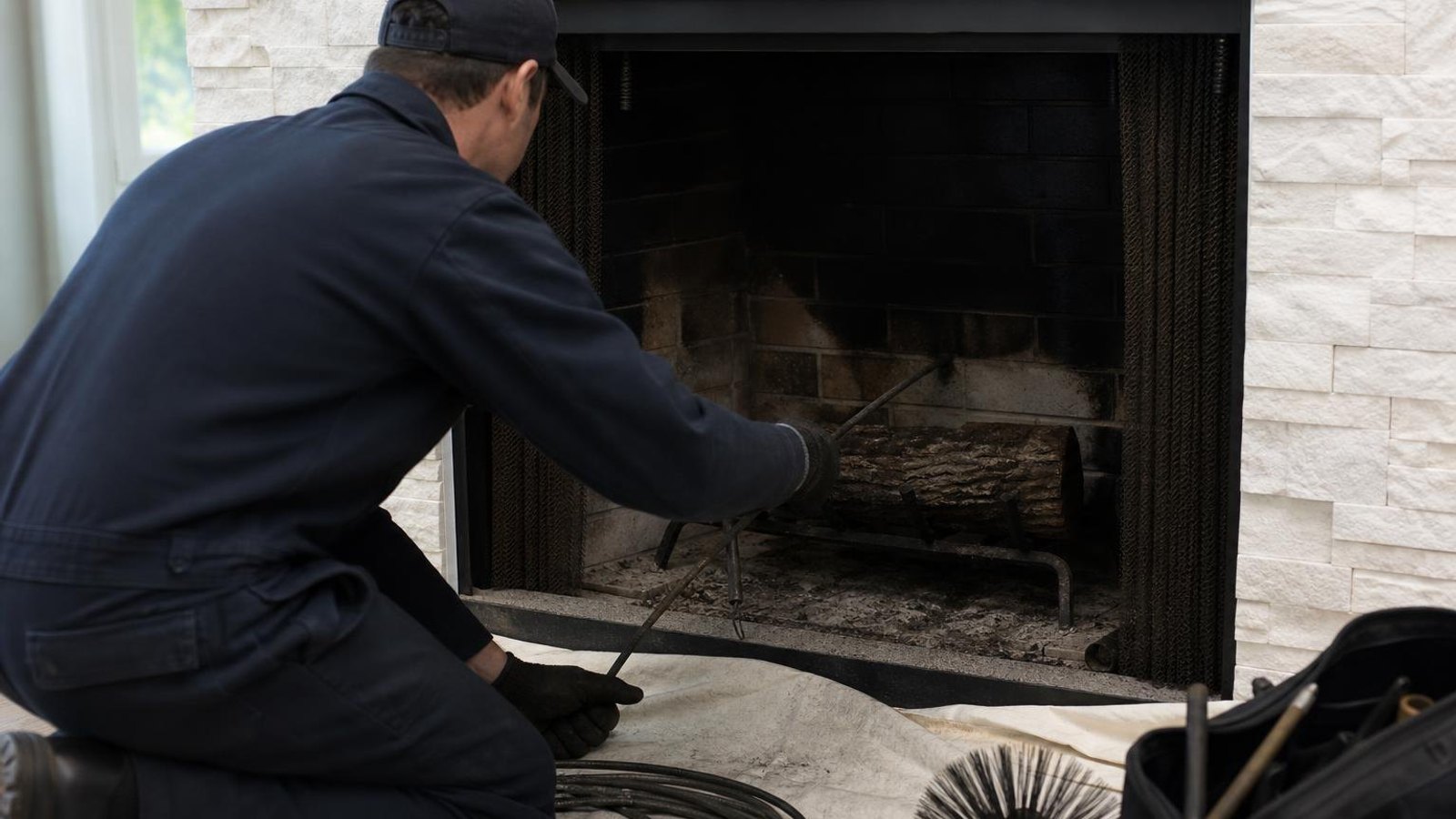 Practical chimney sweep & inspection in Fairfield